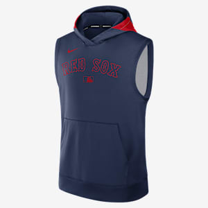 Boston Red Sox Authentic Collection Men’s Nike Dri-FIT MLB Sleeveless Pullover Hoodie