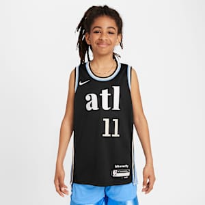 Trae Young Atlanta Hawks 2023/24 City Edition Older Kids' Nike Dri-FIT NBA Swingman Jersey
