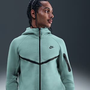 Chamarra Windrunner de tejido Fleece de cierre completo para hombre Nike Tech