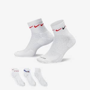 Nike Everyday Plus Cushioned Training Ankle Socks (3 Pairs)