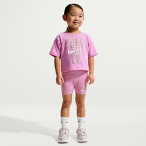 Nike Lace It Up Toddler 2-Piece Bike Shorts Set
