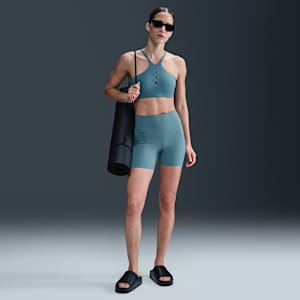 Shorts de ciclismo de tiro alto de 13 cm para mujer Nike Zenvy