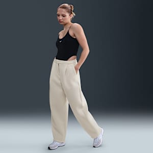 Pants de tiro medio holgados para mujer Nike Sportswear Modern Fleece