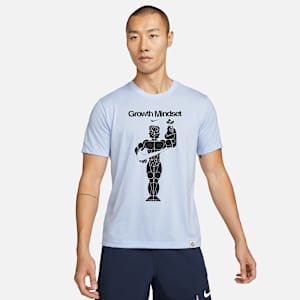 Nike Dri-FIT 男款圖樣訓練 T 恤