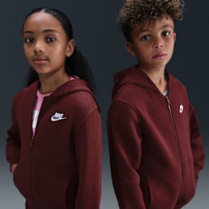 Nike Sportswear Club Fleece Big Kids' Full-Zip Hoodie