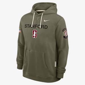 Stanford 2025 Military Appreciation Men's Nike Dri-FIT College Pullover Hoodie