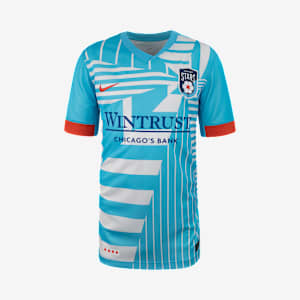 Chicago Stars FC 2025 Stadium Home Big Kids' Nike Dri-FIT NWSL Replica Jersey