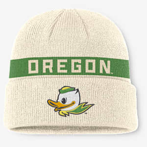 Oregon Primetime Peak Utility Men's Nike College Cuffed Beanie