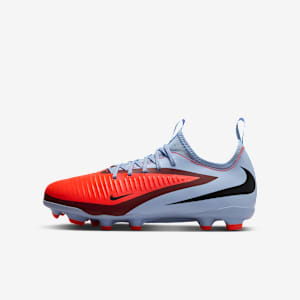 Tacos de fútbol para terrenos múltiples para niños grandes Nike Jr. Phantom 6 Low Academy