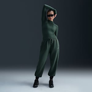 Pants de entrenamiento oversized de tiro alto para mujer Nike Sportswear Phoenix Fleece