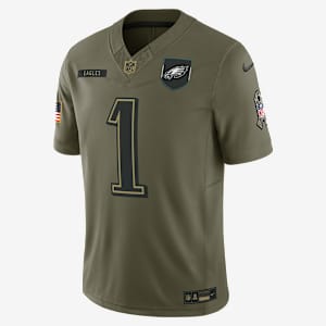 Jalen Hurts Philadelphia Eagles Salute to Service Men's Nike Dri-FIT NFL Limited Jersey