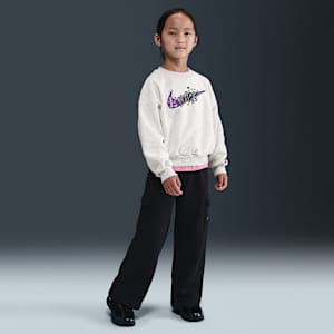 Nike Essentials Little Kids' Graphic Crew and Cargo Pants Set