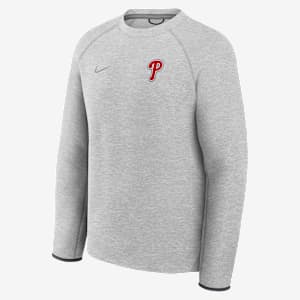 Philadelphia Phillies Tech Fleece Men's Nike MLB Pullover Crew