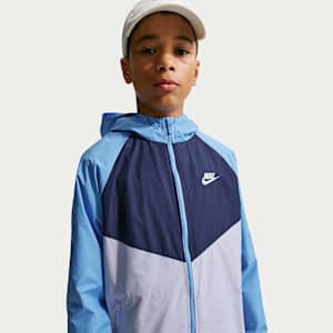 Nike Sportswear Windrunner Repel-Jacke mit Kapuze für ältere Kinder