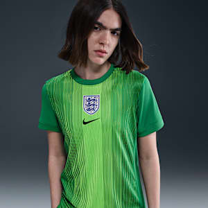 England 2025/26 Stadium Goalkeeper Women's Nike Dri-FIT Football Replica Short-Sleeve Shirt
