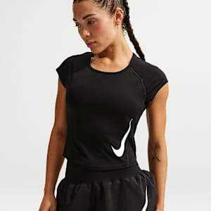 Nike Tempo Swoosh Women's Dri-FIT Cap-Sleeve Running Top