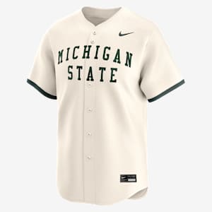 Michigan State Spartans Men's Nike College Limited Baseball Jersey
