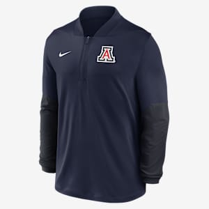 Chamarra universitaria Nike Dri-FIT de medio cierre para hombre Arizona