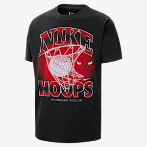 Playera Nike de la NBA Max90 para hombre Chicago Bulls Courtside