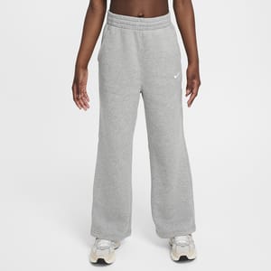 Nike Sportswear Club Fleece Girls' Wide-Leg Trousers