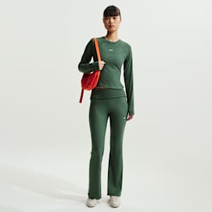 Nike Sportswear Chill Knit Women's Mid-Rise Tight Ribbed Trousers