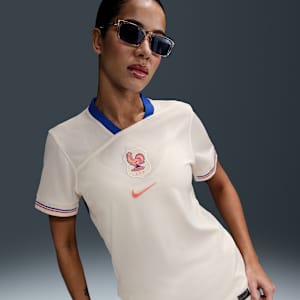 FFF 2025 Stadium Away (Women's Team) Women's Nike Dri-FIT Soccer Replica Jersey