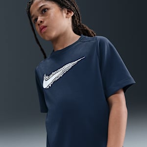 Nike Multi Older Kids' (Boys') Dri-FIT Short-Sleeve Top