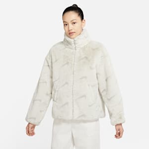 Nike Sportswear Plush Women's Printed Faux Fur Jacket