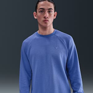 Sudadera de cuello redondo de alto rendimiento Dri-FIT con protección UV para hombre Nike Primary Fleece