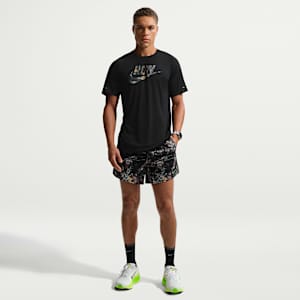 Calções de running forrados com slips de 13 cm Dri-FIT Realtree® Nike Stride para homem