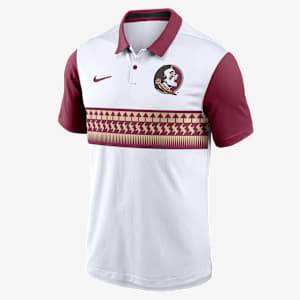 Polo universitario Nike Dri-FIT para hombre Florida State Seminoles Primetime Campus Vapor