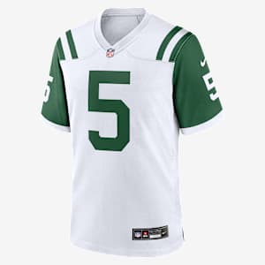 Jersey de fútbol americano Nike de la NFL Game para hombre Garrett Wilson New York Jets