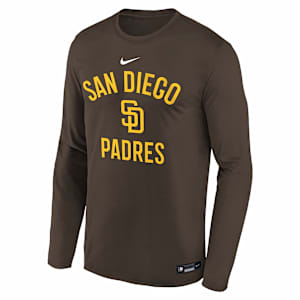 San Diego Padres Authentic Collection Team Issue Legend Big Kids' Nike Dri-FIT MLB T-Shirt