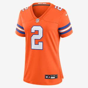 Jersey de fútbol americano Nike de la NFL Game para mujer Patrick Surtain II Denver Broncos