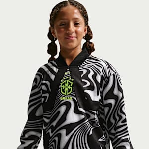 Brazil Hollywood Keeper Big Kids' Nike Dri-FIT Soccer Jersey