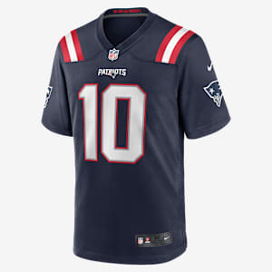 NFL New England Patriots (Mac Jones) Men's Game American Football Jersey