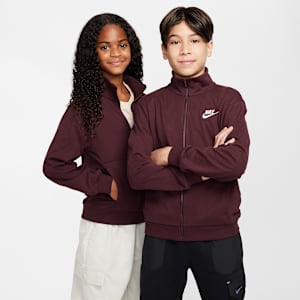 Nike Sportswear Club Older Kids' Full-Zip Knit Jacket