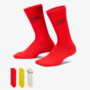 Nike x LEGO® Collection Everyday Essentials Crew Socks (3 Pairs)