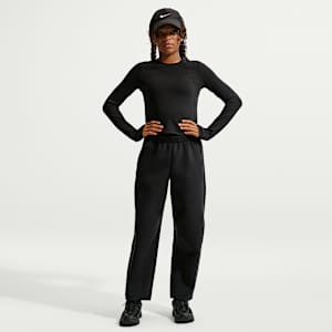 Nike MAVN Girls' High-Rise Therma-FIT Knit Trousers