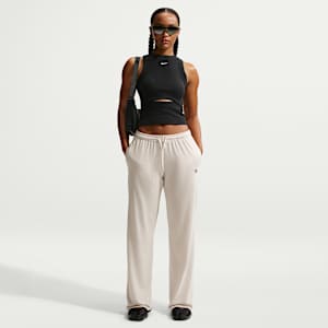 Nike Sportswear Chill Knit Women's Mid-Rise Lightweight Open-Hem Trousers