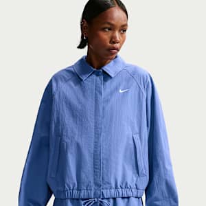 Chamarra de coach oversized para mujer Nike Sportswear