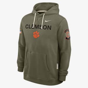 Clemson 2025 Military Appreciation Men's Nike Dri-FIT College Pullover Hoodie
