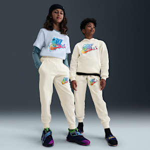 Joggers para niños talla grande Nike Sportswear Club Fleece