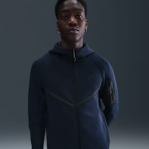 Nike Tech Windrunner-Jacke aus Fleece mit durchgehendem Reißverschluss (Herren)
