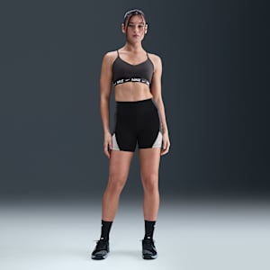 Shorts de ciclismo de tiro alto de 13 cm para mujer Nike One