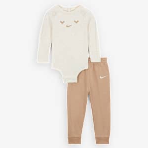 Conjunto de 2 piezas de body de manga larga para bebé (12-24 meses) Nike Cozy Comfort