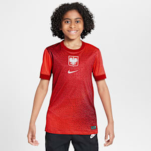 Koszulka piłkarska dla dużych dzieci Nike Dri-FIT Polska Stadium 2024/25 (wersja wyjazdowa) (replika)
