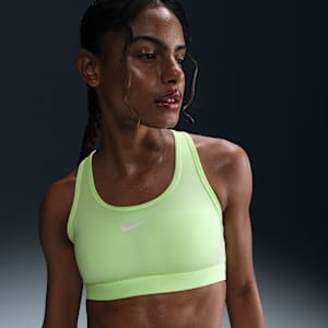 Bra deportivo con almohadillas para mujer Nike Swoosh Medium Support