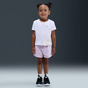 Nike Toddler Wild Flower T-Shirt and Mesh Shorts Set