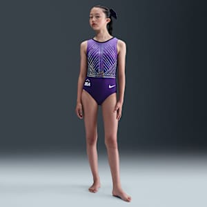 Nike Gymnastics Purple Reign Leotard